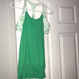 Lululemon Tank with Built In Bra